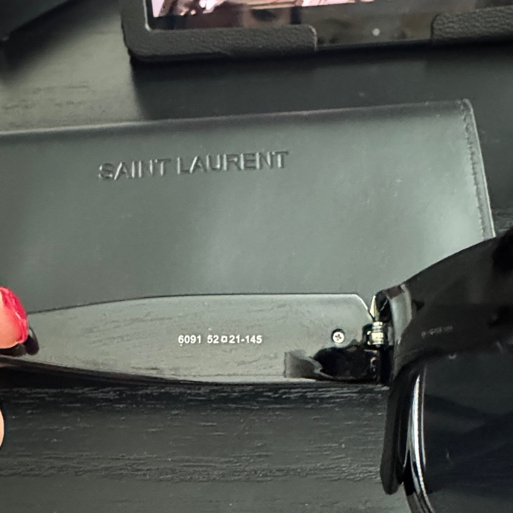 Dark Gray Sunglasses with Case - Picture 4 of 5